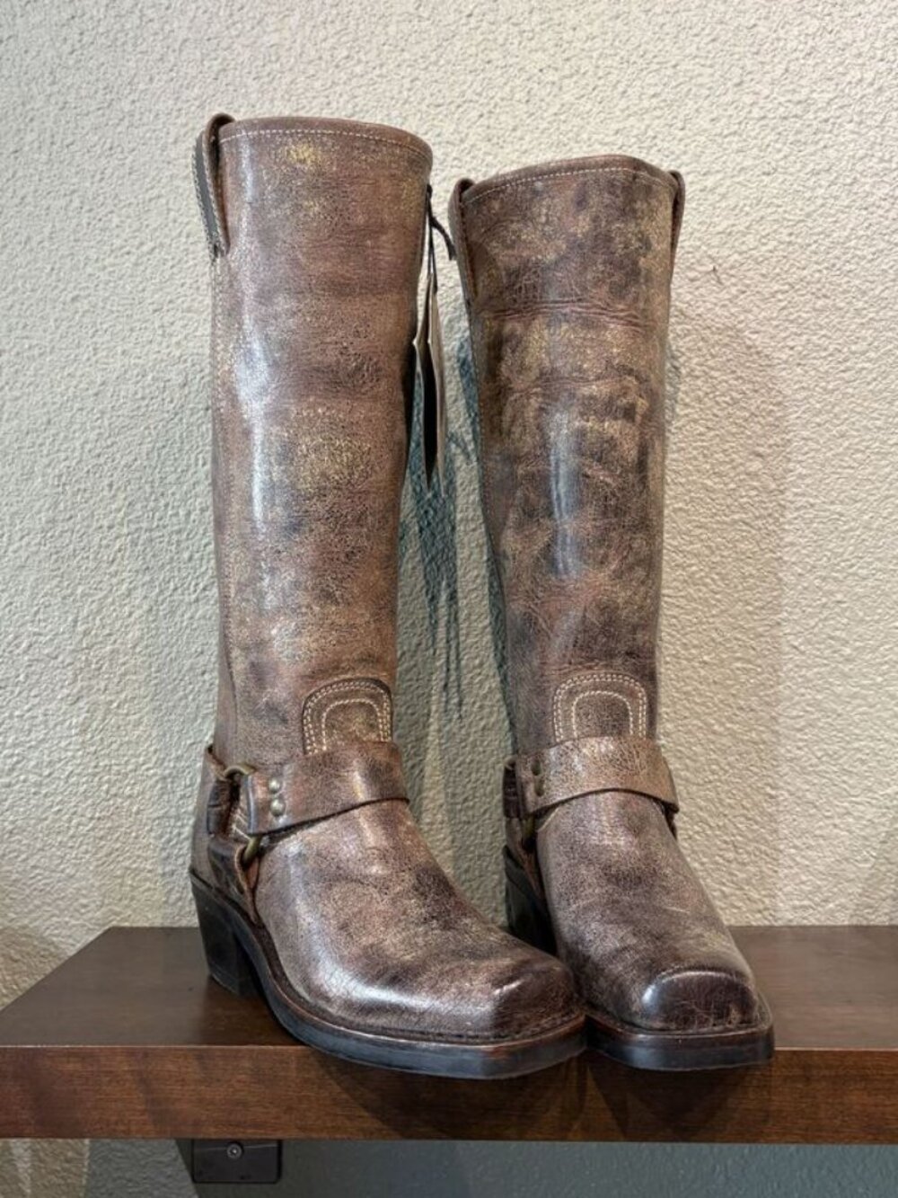 Frye Harness 15R 77324 Choc Vintage Boot
